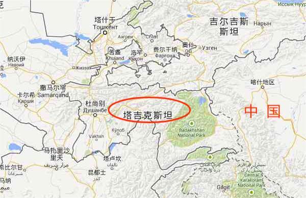 塔吉克斯坦人口规模在中亚排名第三