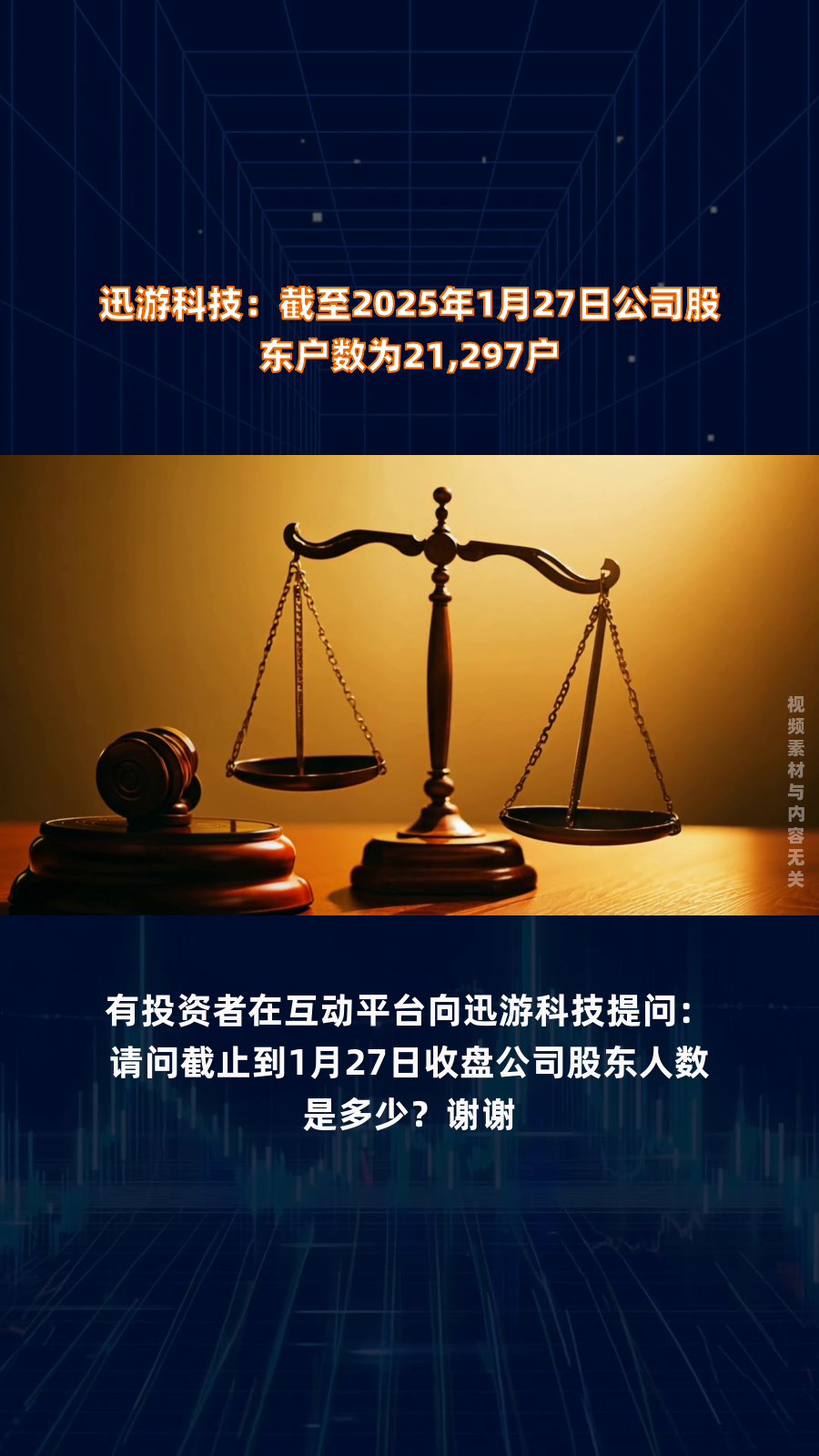 卫宁健康：截至2025年5月30日公司股东户数为117,272户
