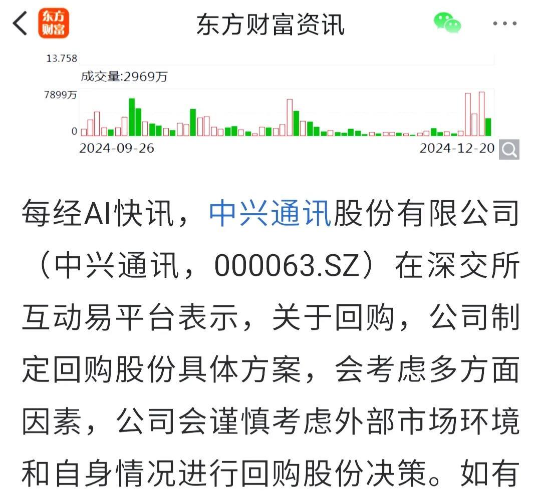 中兴通讯：截至2025年5月30日，公司股东总数为524,584户