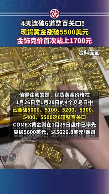 四部门提出20项政策举措推动科技保险高质量发展；现货黄金站上5400美元/盎司 | 金融早参